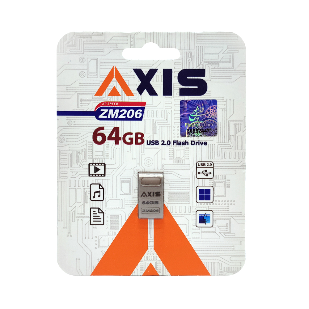 فلش 64گیگ اکسیس مدل ZM206